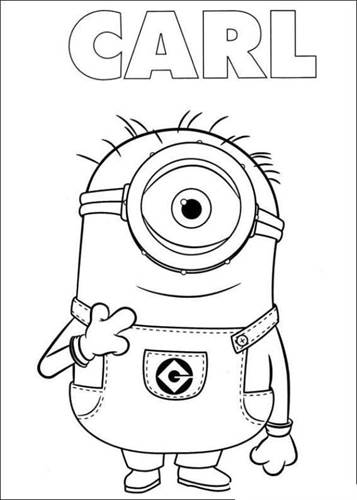 Kids-n-fun.de | 36 Ausmalbilder von Minions